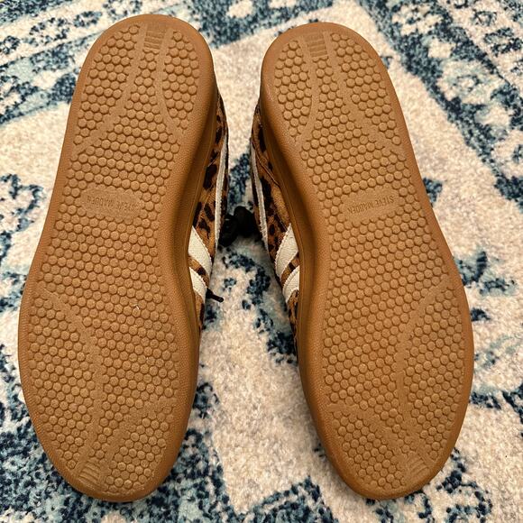 STEVE MADDEN NEW Cheetah Print Brown Tan Tennis Shoes Sneakers – Size 8 - Picture 5 of 8